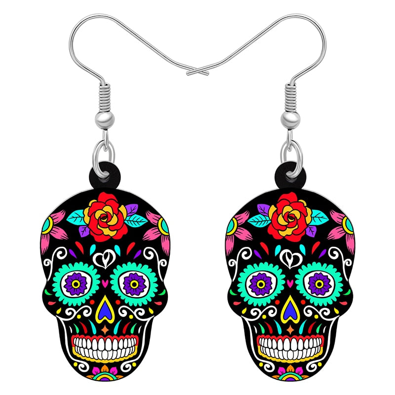 Day Of The Dead Earrings