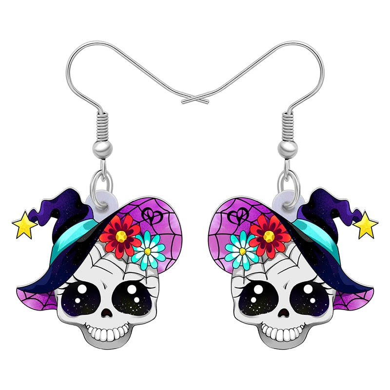 Day Of The Dead Earrings