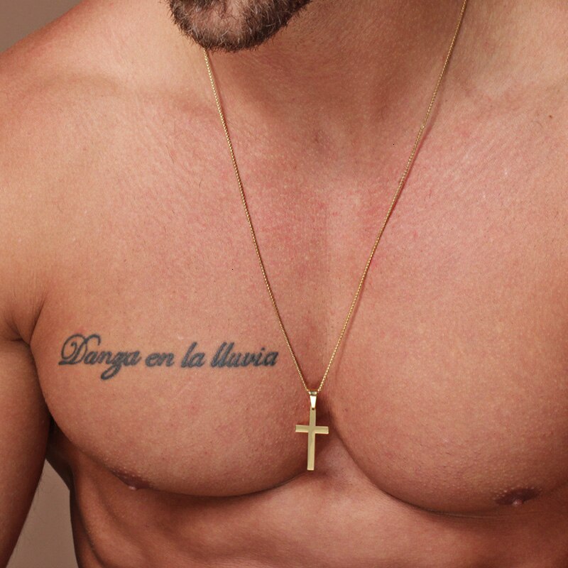 Classically Crossed Necklace