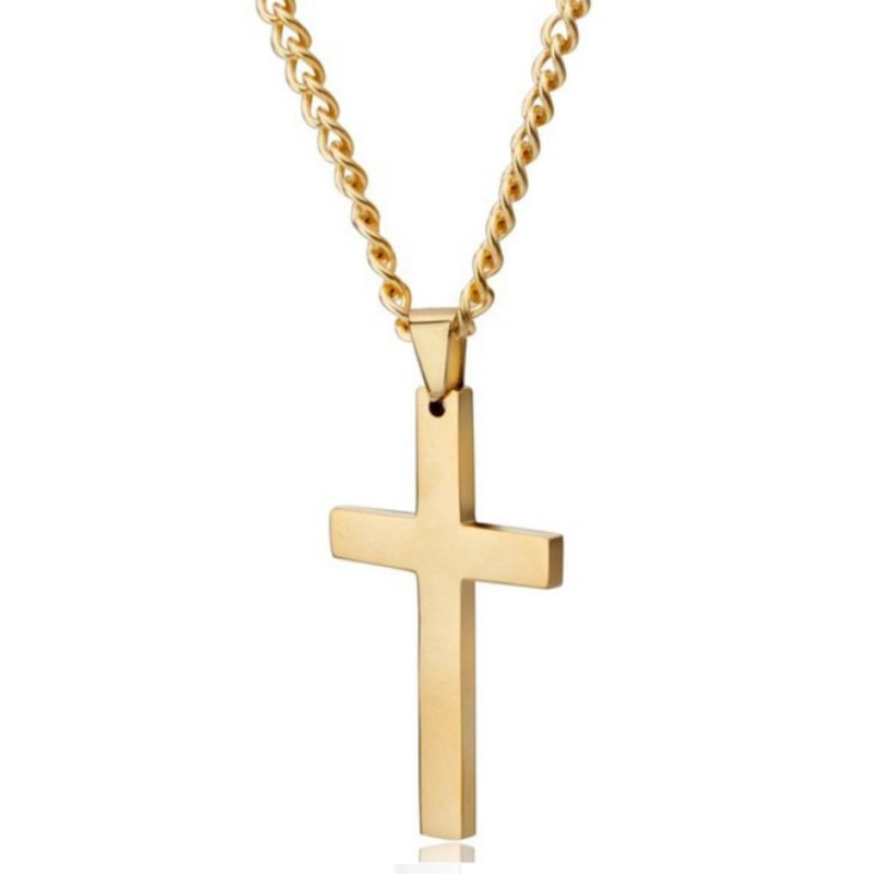 Classically Crossed Necklace