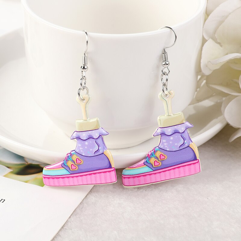 Scary In Pink Earrings
