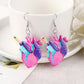 Scary In Pink Earrings