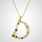 Garden Alphabet Necklace