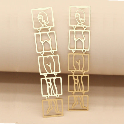 My Body Is My Temple Earrings