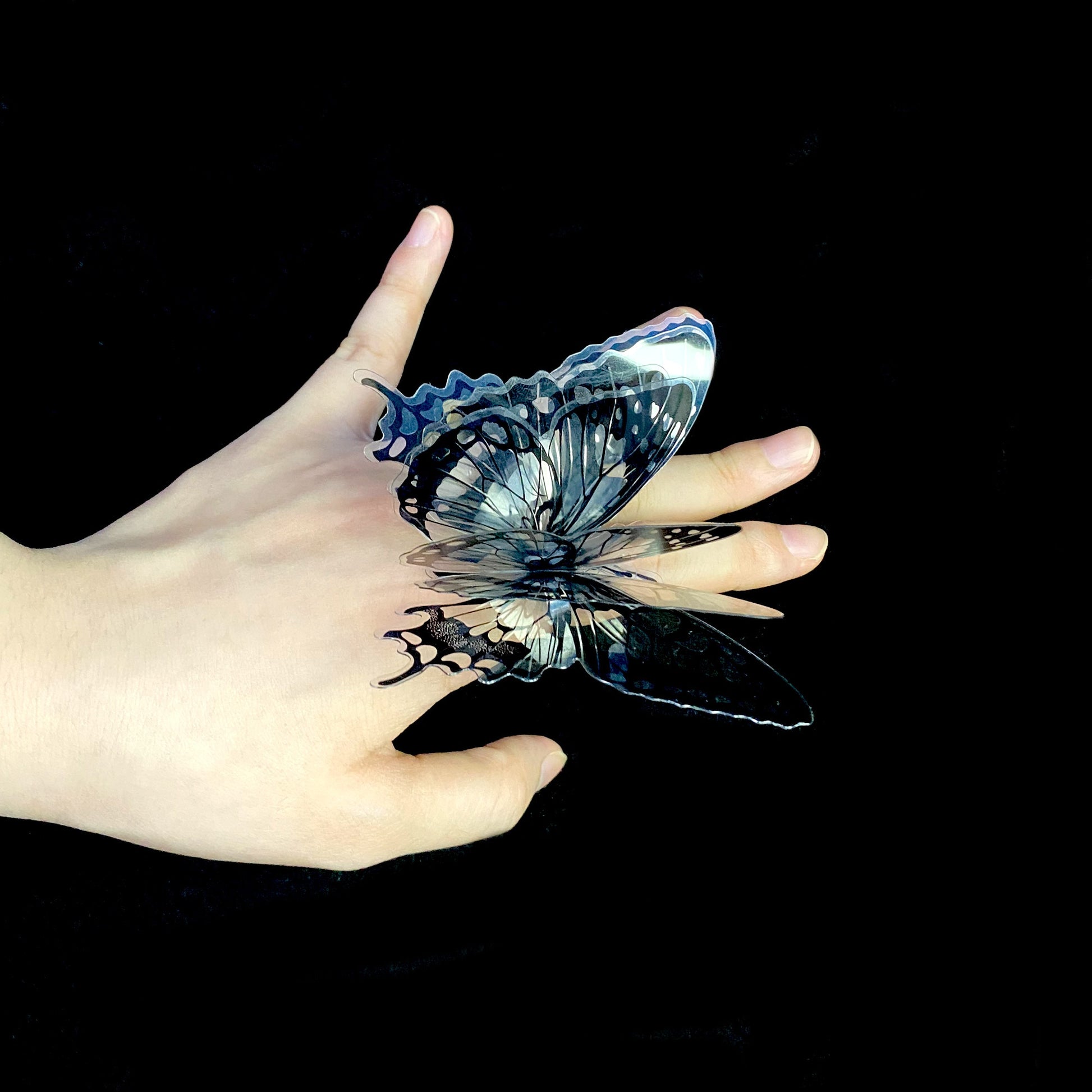 3D Butterfly Ring 