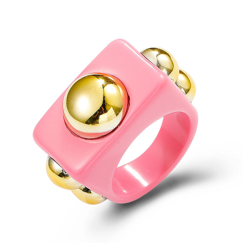 Women’s pink ring